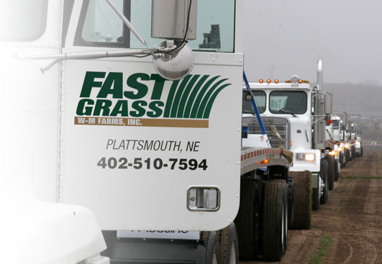 Fast Grass Semi's ready for Delivery